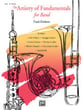 The Artistry of Fundamentals for Band Clarinet band method book cover